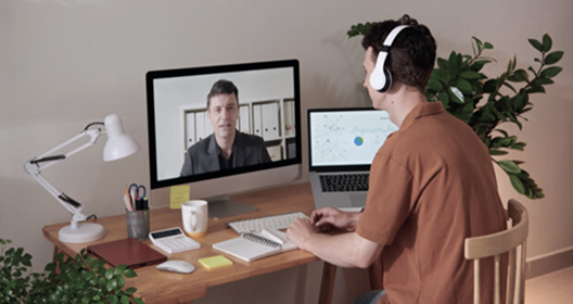 Remote video interview