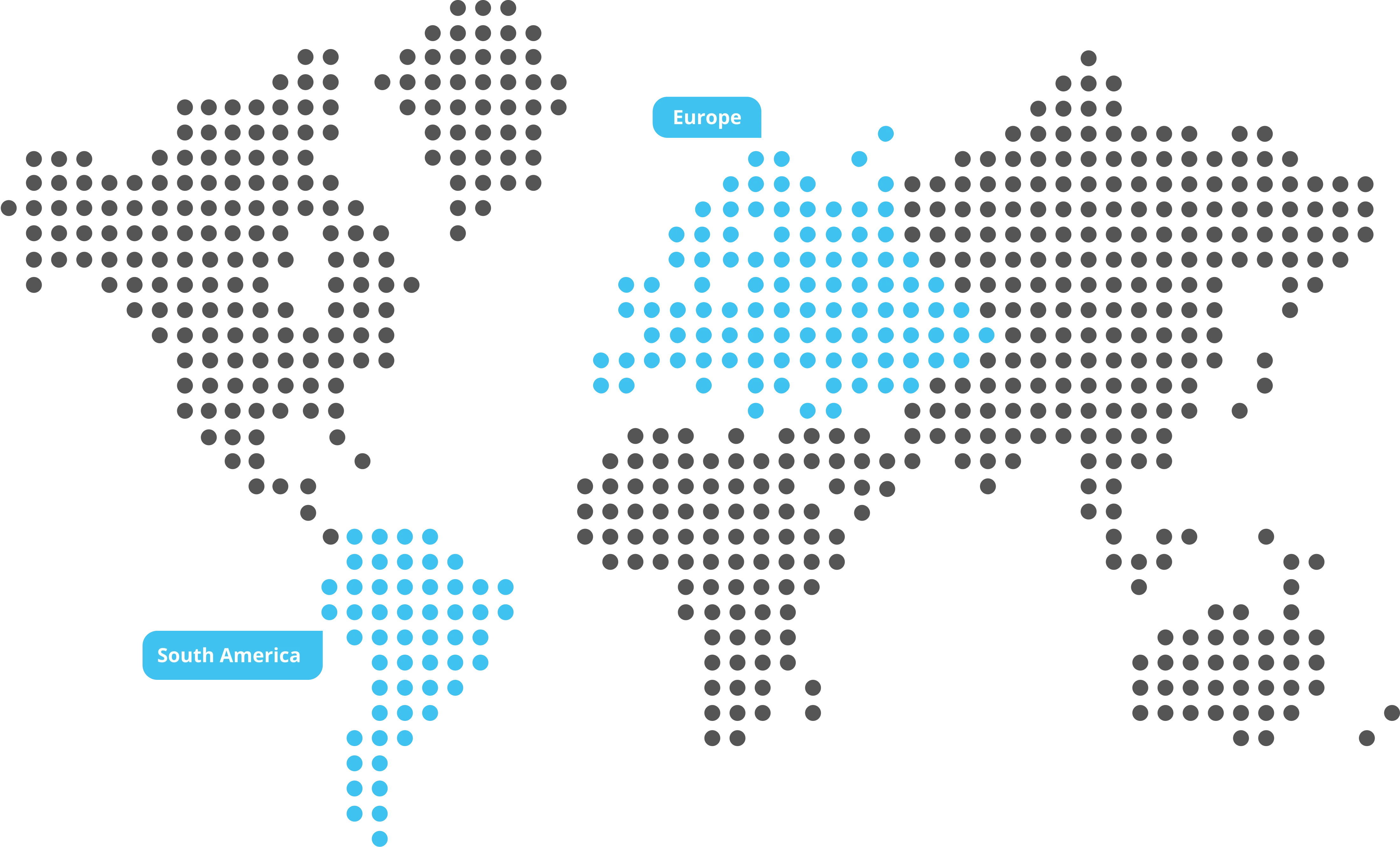 Map where we have hiring expertise